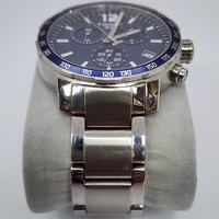 Tissot Quickster Chronograph Mens Watch Blue Dial Silver T095417A