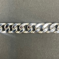 Mens 925 Sterling Silver Curb Link Bracelet