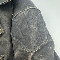 Rhino Leather Brando 6 Mens 4XL Distressed Riding Jacket Genuine Leather