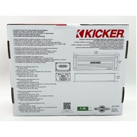 Kicker KEY200.4 4 Channel Smart Amplifier 200W RMS Auto EQ Car Audio