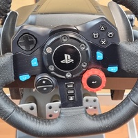 Logitech G29 Driving Force Racing Wheel with Pedals and Shifter PS4 PC
