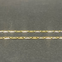 Ladies 18ct Yellow Gold Anchor Link Necklace