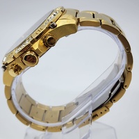 Guess GW0390G2 30 Clear Stones Gold Tone Stainless Steel Mens Watch