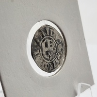 Medieval France Anjou Foulques V Denarius Silver Coin Angers Boudeau 153