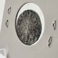 France Poitou Richard Coeur de Lion Silver Denarius 1189-1199 Medieval Coin