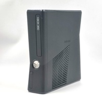 Microsoft Xbox 360 S Slim Console 1439 with Kinect Sensor Controller and Leads