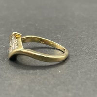 Ladies 18ct Yellow Gold Diamond Ring