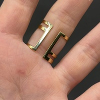 Ladies 18ct Yellow Gold Fancy Cuff Ring