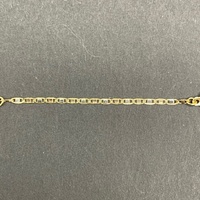 Child's 18ct Yellow Gold Anchor Link Bracelet