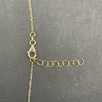 Ladies 18ct Yellow Gold Rada Link Necklace With Religious Charms