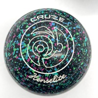 Henselite Cruze Mystic Size 4 Heavy Lawn Bowls Non Gripped with Box