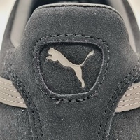 Puma Madrid Trainers Mens US 13 Black Grey Suede Casual Shoes 384356-01