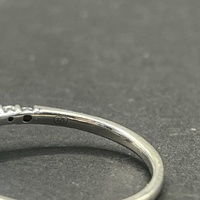 Ladies 9ct White Gold Diamond Cluster Ring