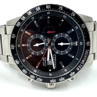 Citizen 0510-S110912 Mens 44mm Chronograph Quartz Watch Tachymeter