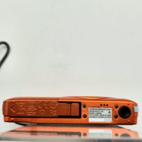 Olympus VG-160 Orange Digital Camera 14MP 5x Zoom and Battery Charger