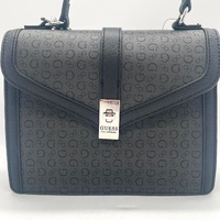 GUESS Elonzo Coal Black Crossbody Shoulder Bag SV984319 Womens Handbag