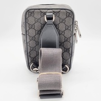 Gucci Ophidia GG Supreme Mini Bag 752565 Small Crossbody Purse Handbag Grey