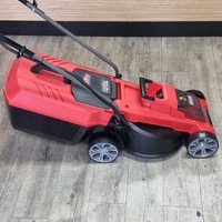 Ozito 18V Cordless Lawn Mower 300mm Cutting 4.0Ah Battery Charger