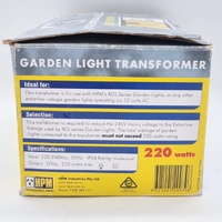 HPM 220W IP56 Garden Light Transformer 12V Low Voltage Outdoor Power