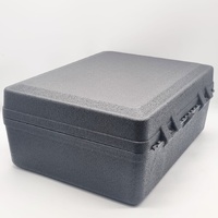 Safe Box Black Security Safe 2 Keys Portable Lockable Home Office Box