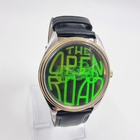 Fossil LE1054 Archival Series Limited Edition Watch 213 of 654 Black Leather