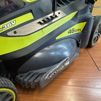 Ryobi RLM36BL 46cm Brushless 36V Lawn Mower with 6.0Ah Battery and Charger