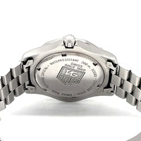 TAG Heuer 2000 WK1113-0 38mm Blue Dial Quartz Watch Steel Bracelet Date
