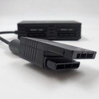 Aftermarket PS2 Multitap Adapter 4 Player Controller Expander Black