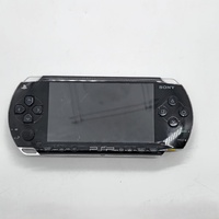 Sony PlayStation PSP-1002 Black Handheld Console with Charger and Case