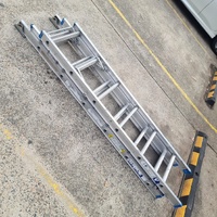 Bailey 3 Tier Slide Ladder Aluminium Folding Step Ladder Durable