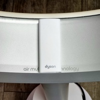 Dyson AM08 Pedestal Cooling Fan White Silver with Remote Control