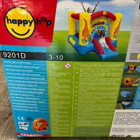 Happy Pop 9201D Airflow Bouncer with Blower Inflatable Kids Bouncer 3-10