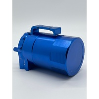 Universal Car Oil Catch Can Tank Aluminum Blue