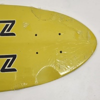 Large View Z Flex Jimmy Plumer Model Yellow Skateboard Pro Model 7.75 Inch Deck