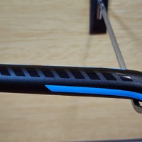Large View Deity Racepoint Handlebar 800mm 25mm Rise Blue Black Oversized 35mm Bore