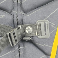 Large View Sea-Doo Team Life Jacket HD299 Medium PFD Type 2 Black and Yellow