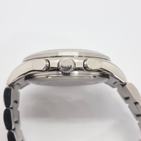 Large View Michael Hill Stainless Steel Chronograph Watch Blue Dial 100m Japan Quartz