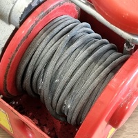 Giantz Electric Hoist Winch 1200W 300kg Load 15m Lift Remote Control Heavy Duty