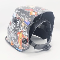 UNIMIG Chaos Auto Darkening Welding Helmet XA-1122E Shade 4/9-13 4 Arc Sensors