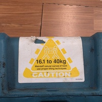 Makita HM1317C 1510W 17kg Demolition Jack Hammer in Makita Roller Case