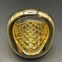 Mens 18ct Yellow Gold Ring 2000 Olympic Achievment $100 Coin Ring