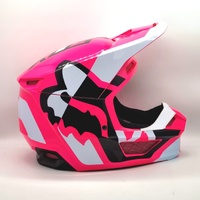 FOX V1 Lux Youth Motocross Helmet XS Pink Shield MIPS Dirt Bike Kids