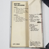 The Jacksons Destiny 1978 Cassette Tape Vintage Soul Funk Classic Music