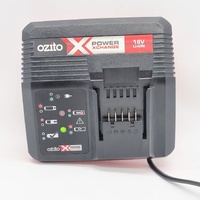Ozito PXCLTS-018 18V Li-Ion Cordless Grass Trimmer 1.5Ah Batteries Fast Charger