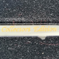 Snap-On Collector Wrench Set 5pc 24K Gold Engraved Nickel Chrome Boxed