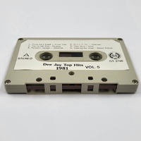 Dee Jay Top Hits 1981 Vol 5 Cassette Tape Vintage 80s Music Album
