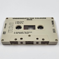 INXS Underneath The Colours 1981 Australian Cassette Tape Rock Vintage