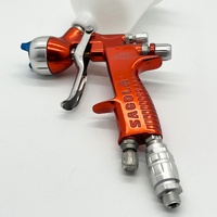 Sagola 4600 Xtreme Gravity Spray Painting Gun DVR Aqua 29PSI High Efficiency