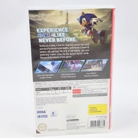 Sonic Frontiers Nintendo Switch Game Open Zone Platformer Adventure