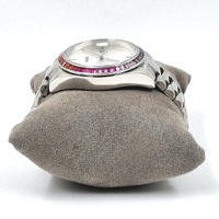 Saint Morta De Couler Silver Iced Rainbow Mens Watch Quartz Steel